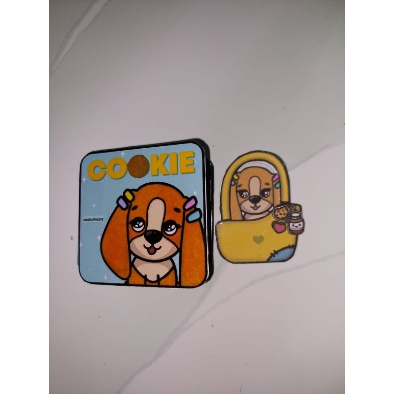 Paper book mini dog cookie/mainan edukasi anak