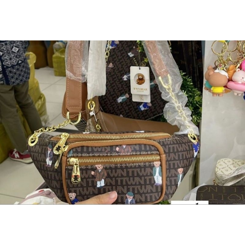 ready ttwn bear bag tas wanita original import bkk bangkok
