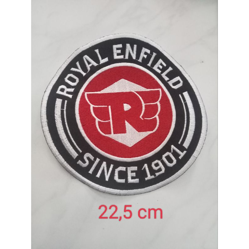 backpatch bordir royal Enfield aksesoris tempelan baju