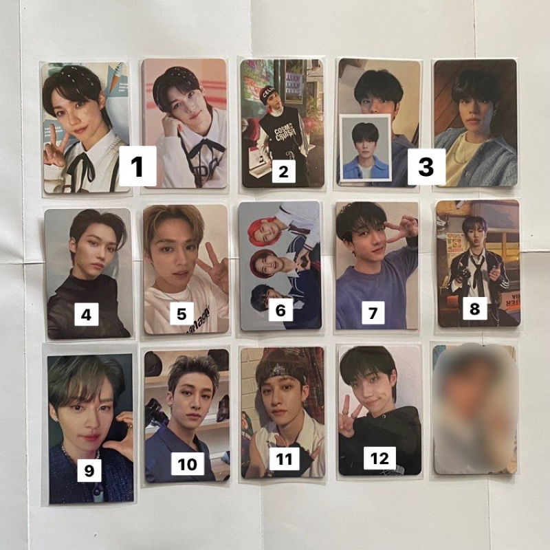 stray kids official pc pob photocards official album pocas skz oddinary maxident sg23 hottracks ht f