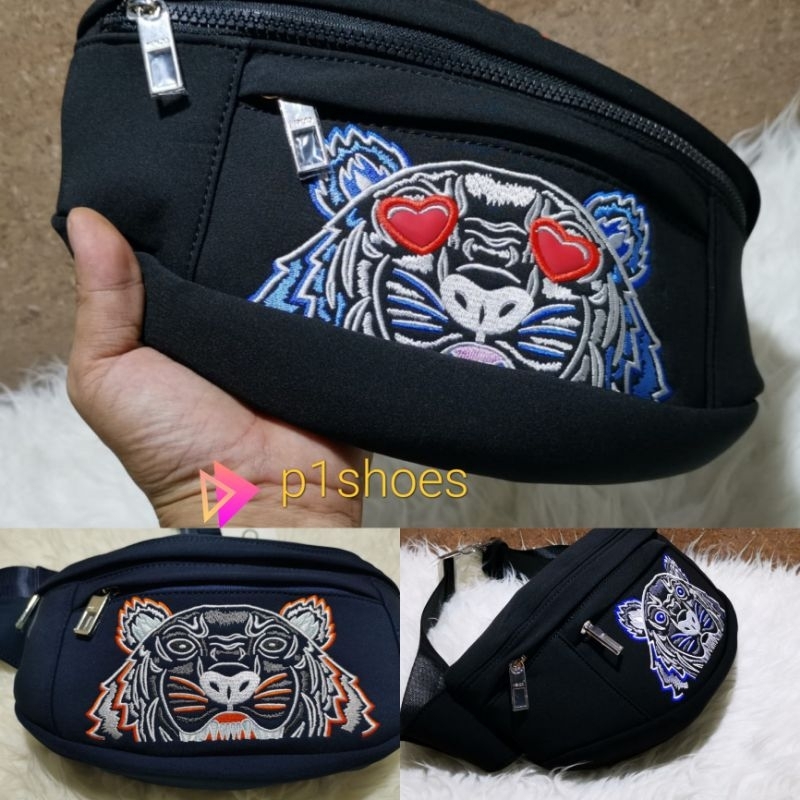 tas bumbag tiger in neoprene waistbag kenjo sling bag p1shoes