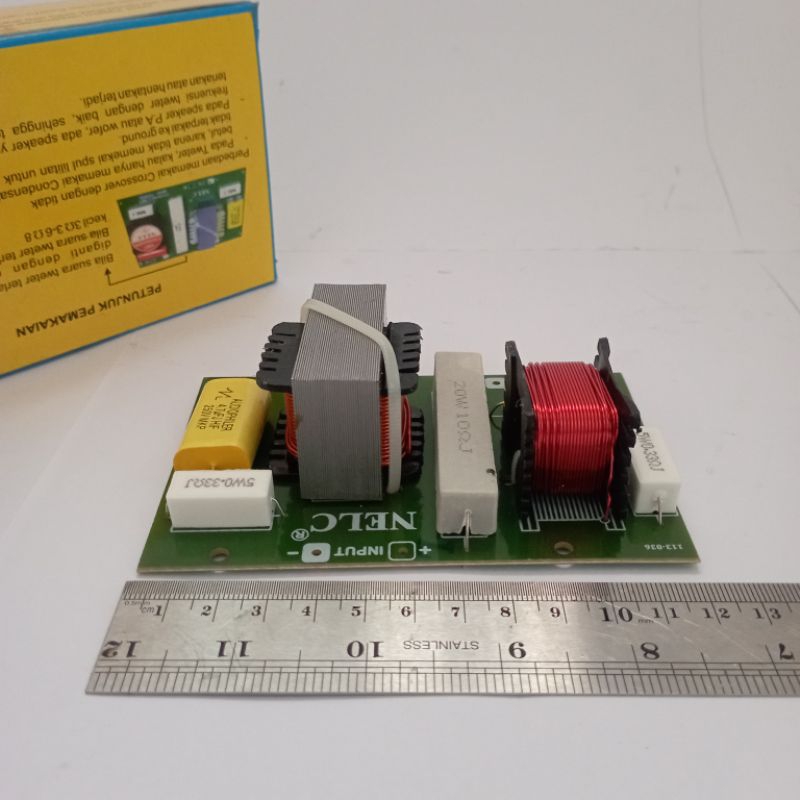 CROSSOVER NELC PASIF 2 WAY NELC N162 CROSSOVER TWEETER 500 - 1000W