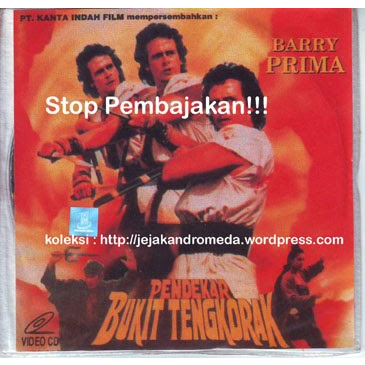 kaset dvd pendekar bukit tengkorak