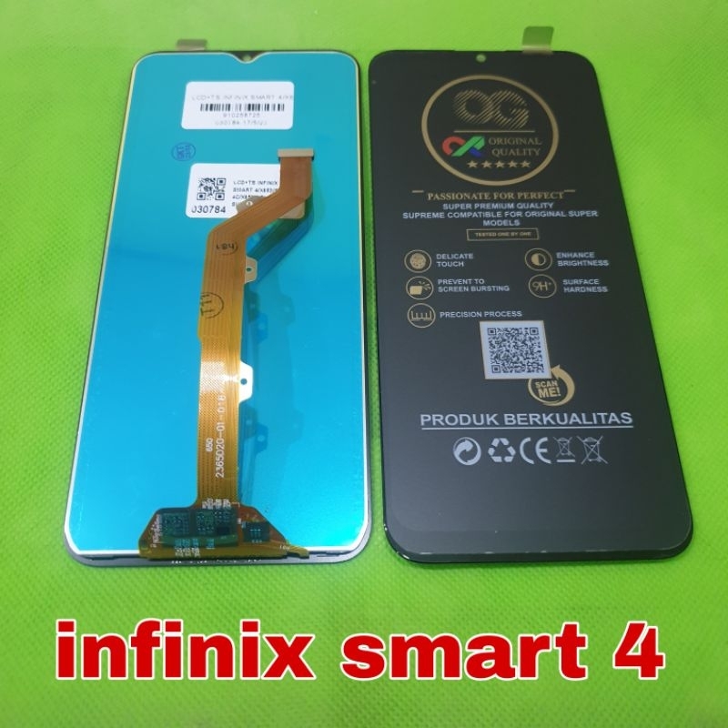 lcd ts touchscreen infinix smart 4 x653 fullset