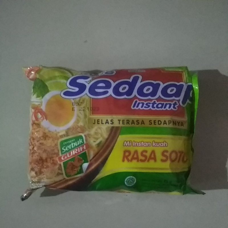 

mi kuah sedaap rasa soto