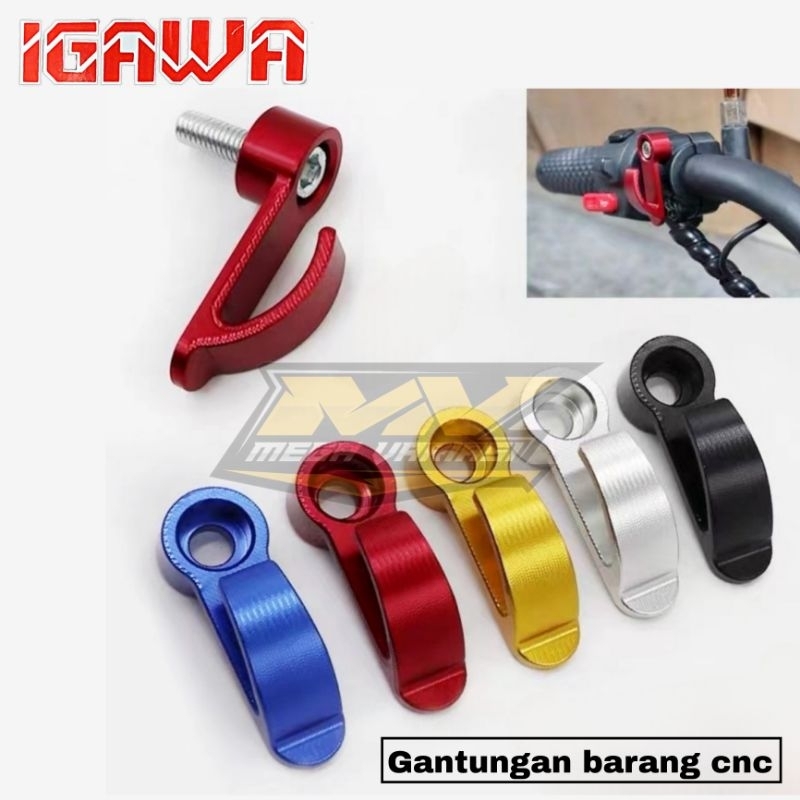 GANTUNGAN BARANG MOTOR CANTOLAN BARANG MOTOR BAHAN FULL CNC COCOK UNTUK SEMUA JENIS MOTOR MIO BEAT SCOOPY FINO GENIO DLL