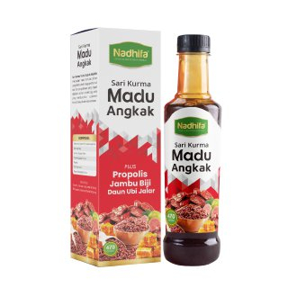 Nadhifa Madu Sari Kurma Angkak Plus Jambu Biji, Propolis Daun Ubi Jalar