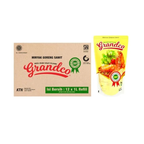 

Minyak Goreng Grandco / vipco 1 liter