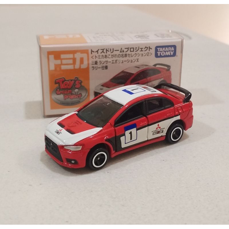 Tomica Toys Dream Project TDP Mitsubishi Lancer Evolution Evo X Rally