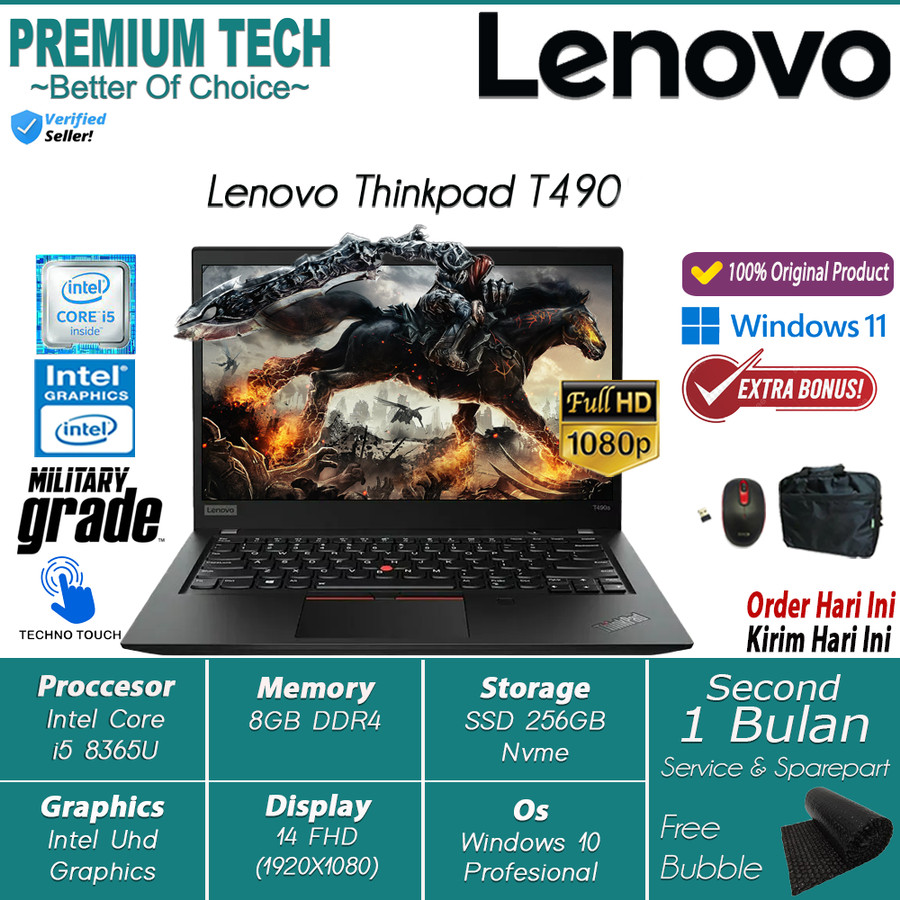 Laptop Lenovo Thinkpad Core i5 i7 Original Termurah Bergaransi Bisa Bantu Setting siap pakai