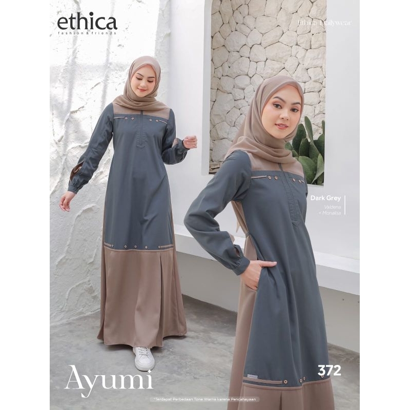 Baju Gamis ethica Ayumi 372