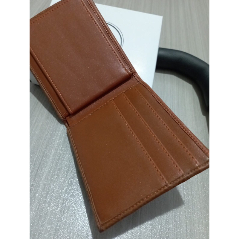 dompet MSE pria gratis dus dari anton hilmanto murah meriah berkulaitas model lipat biasa bahan kulit sintetis mahmud coklat dan hitam #dompet #dompetpria #dompetlipat #dompetlokal