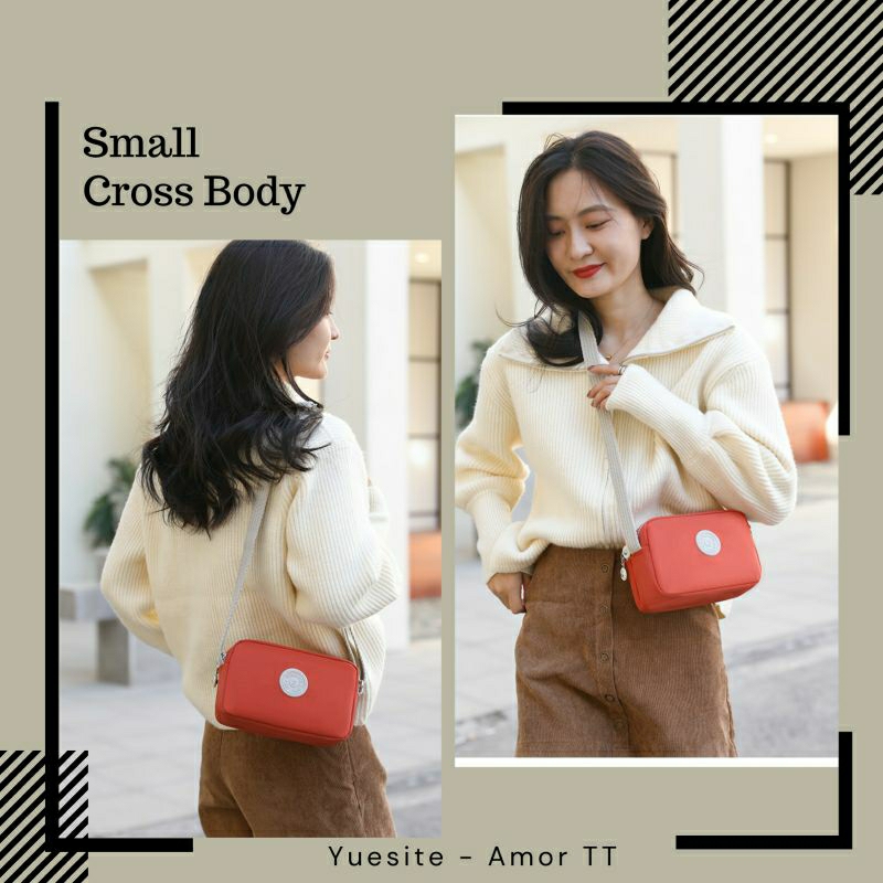 YUESITE AMOR TT TAS SELEMPANG KECIL SIMPLE KOREA STYLE SMALL SLINGBAG