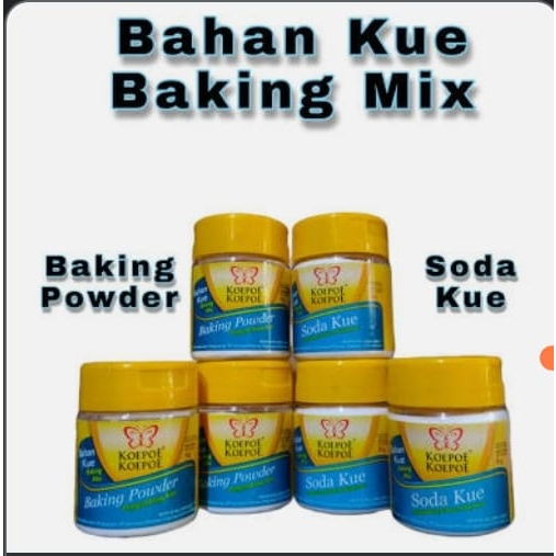 

Baking Powder dan Soda Kue cap koepoe koepoe