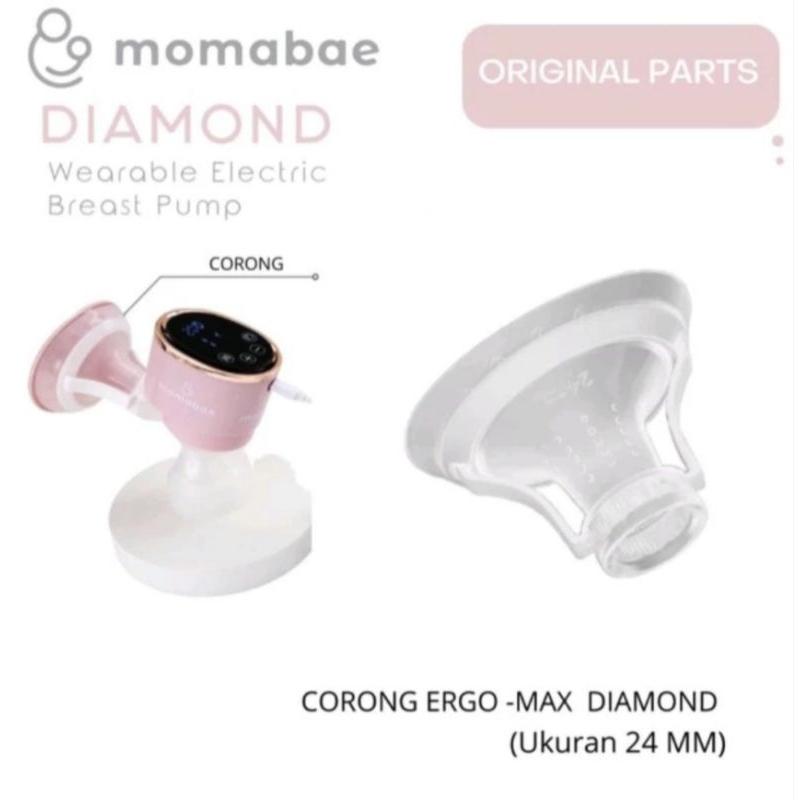 Sparepart Pompa Asi Momabae Diamond Silicone Diafragma / Aksesoris Pompa Asi Momabae Diamond Valve / Corong Momabae Breast Pump