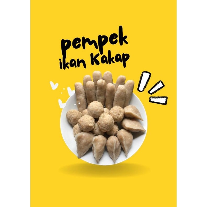 

Pempek Palembang Cek Putri Ikan Kakap Isi 10 Campur