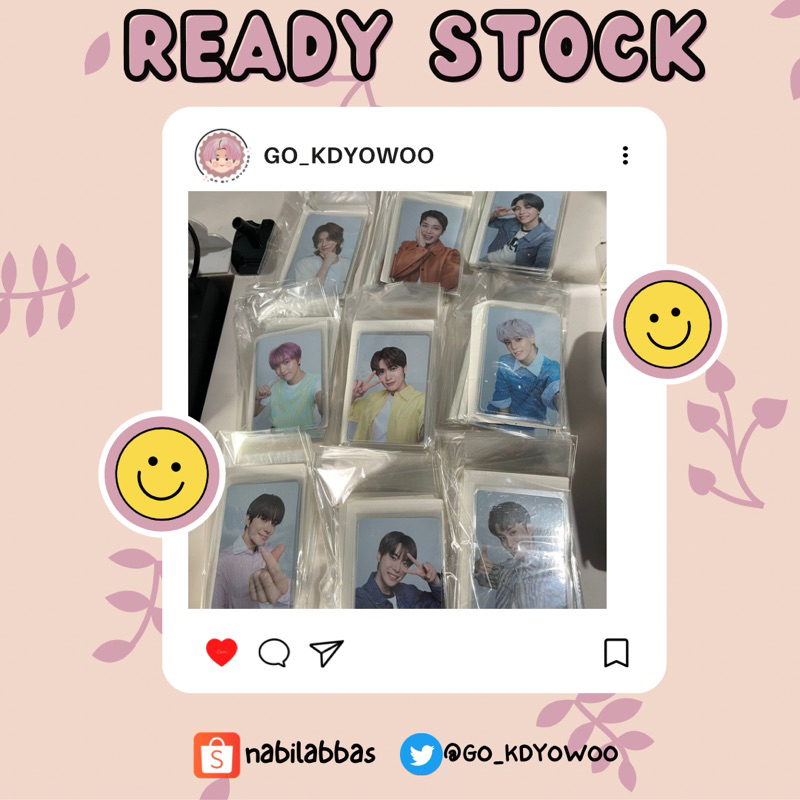 [READY STOCK] NCT 127 x NATURE REPUBLIC PHOTOCARD EVENT