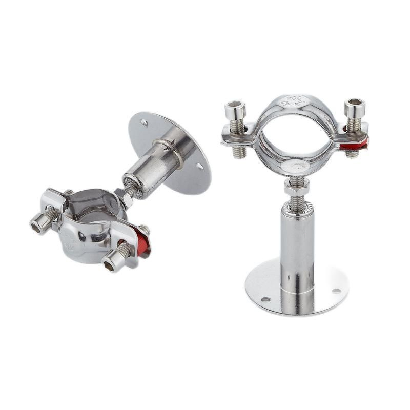 Hanger Clamp Pipa Holder 304 Stainless Pipe Clamp Adjustable Klem Gantung Pipa