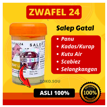 salep gatal zwafel 24 untuk gatal