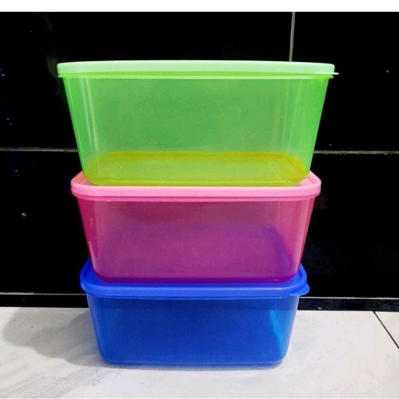 Toples Warna 1800 ml Super Pack /Kotak Makan/ Tempat Makan /Toples /Box /Tempat Penyimpan Makanan