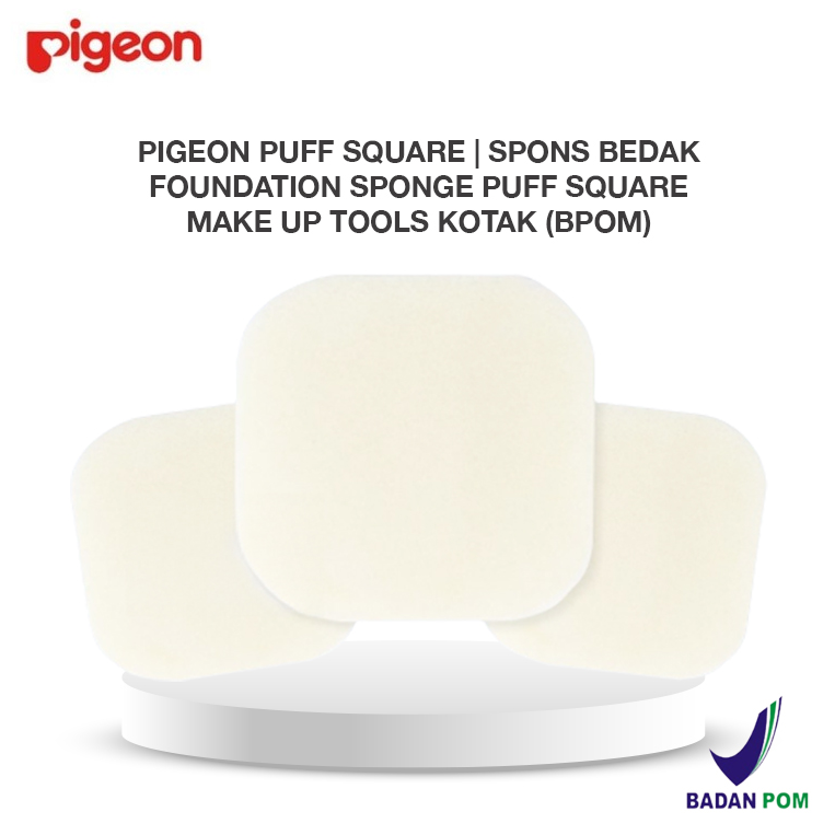 PIGEON PUFF SPONS BEDAK SQUARE