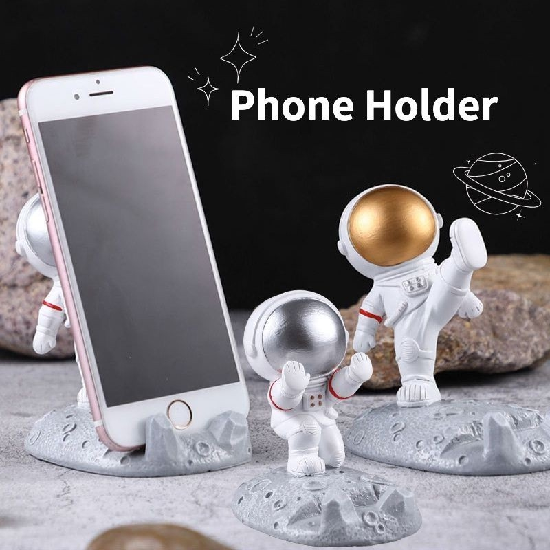 Holder Hp Astronot HD-60 Stand Penyangga Smartphone Astronot Universal Grosir