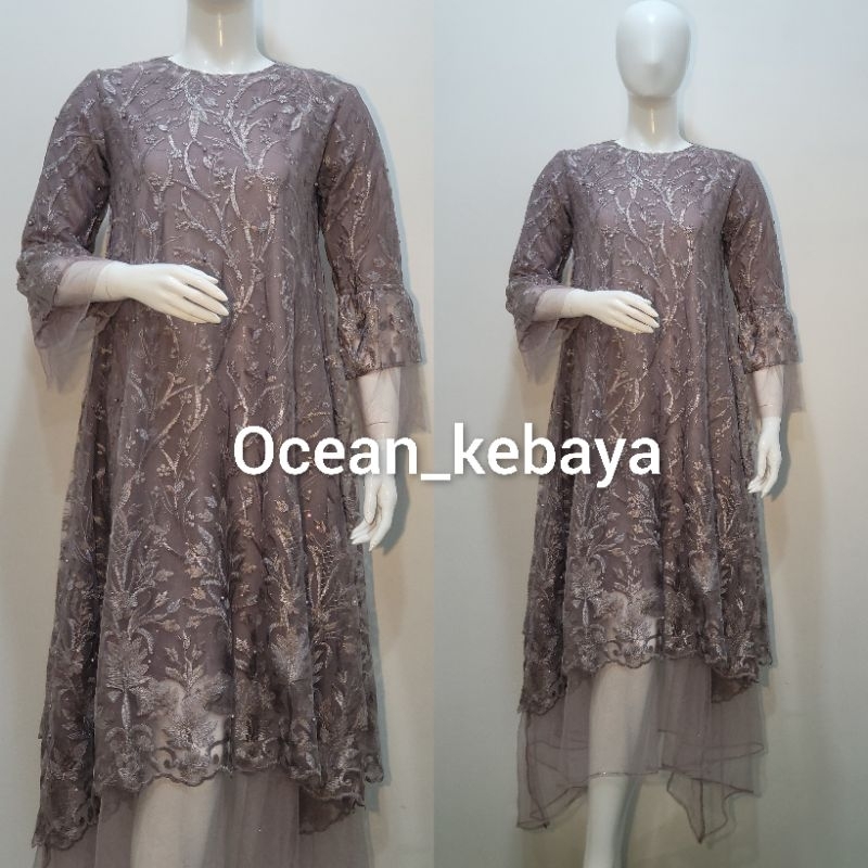 dress / midi dress premium / dress kondangan / kebaya dress tunangan / dress modren