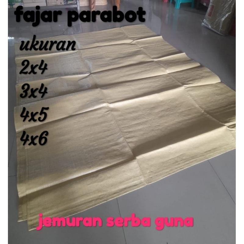 TERPAL ukuran 4x5 4x6 AMPARAN JEMURAN PADI KOPI DLL  MURAH