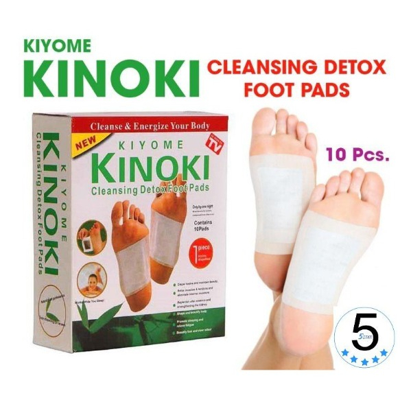 Koyo Kaki Detox Penyerap Racun Di tubuh Saat Tidur Kinoki White Koyo Kaki Kinoki Putih Koyo Kaki Kinoki