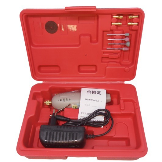 Super Mini Drill Set Mesin Bor Elektrik Minidrill Include compact Box