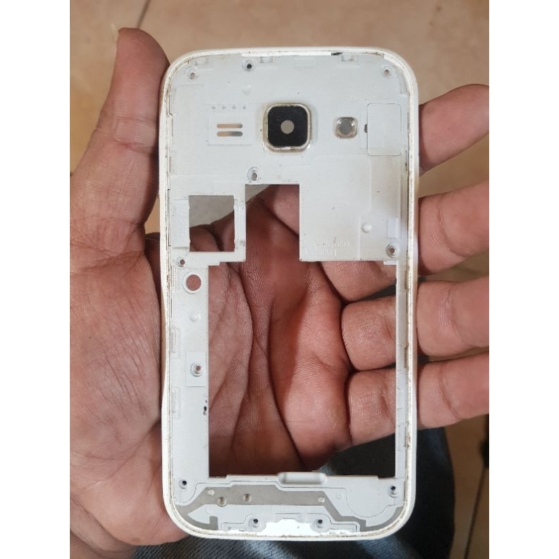 frame bezel tutup mesin samsung j1 2015 j100h