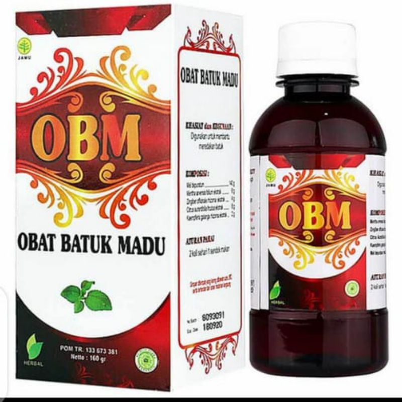 

OBM / OBAT BATUK MADU 160 GRAM Exp 10/2024