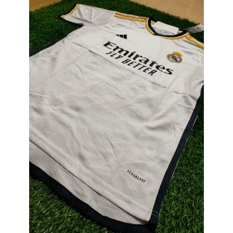 Jersey Bola Madrid Home 2023 2024 Grade Ori Import Baju Sepak Bola Pria Dewasa