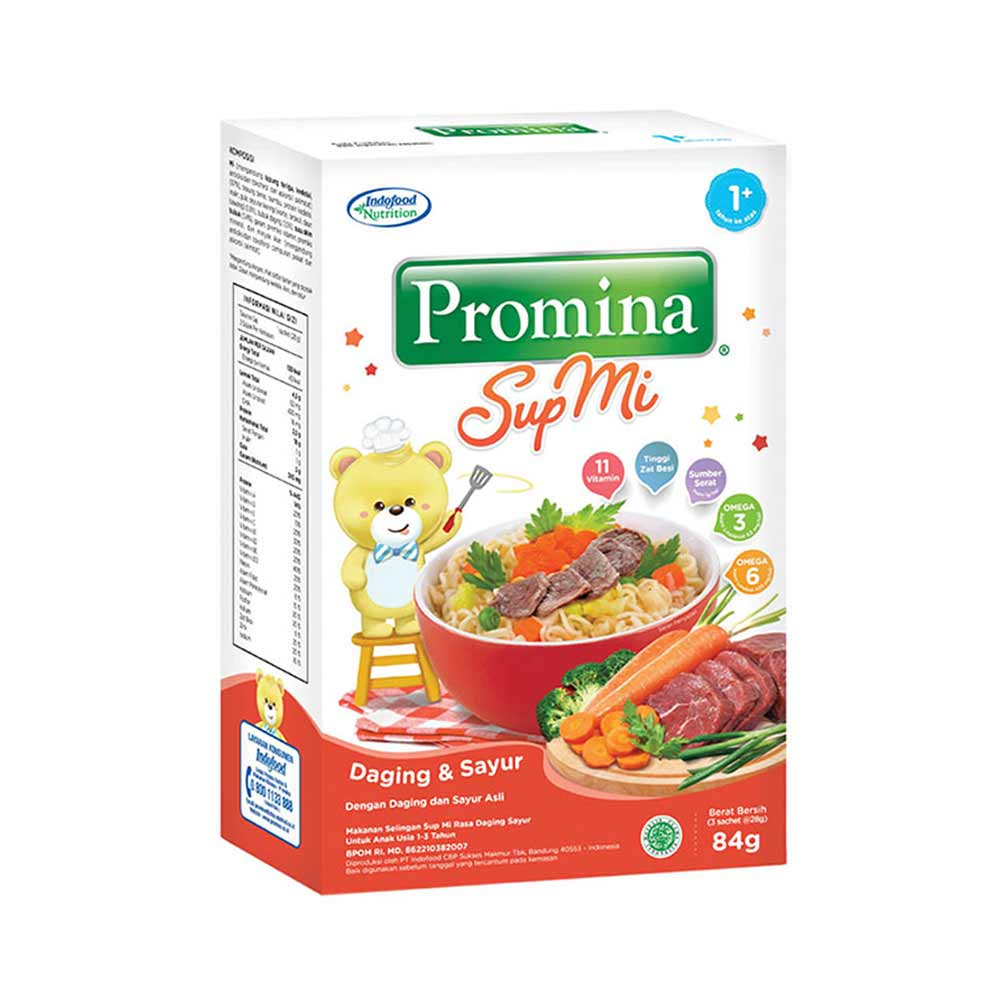 Promina Sup mi 85gr / Promina Sup mi Ayam sayur / Promina Sup mie daging sayur