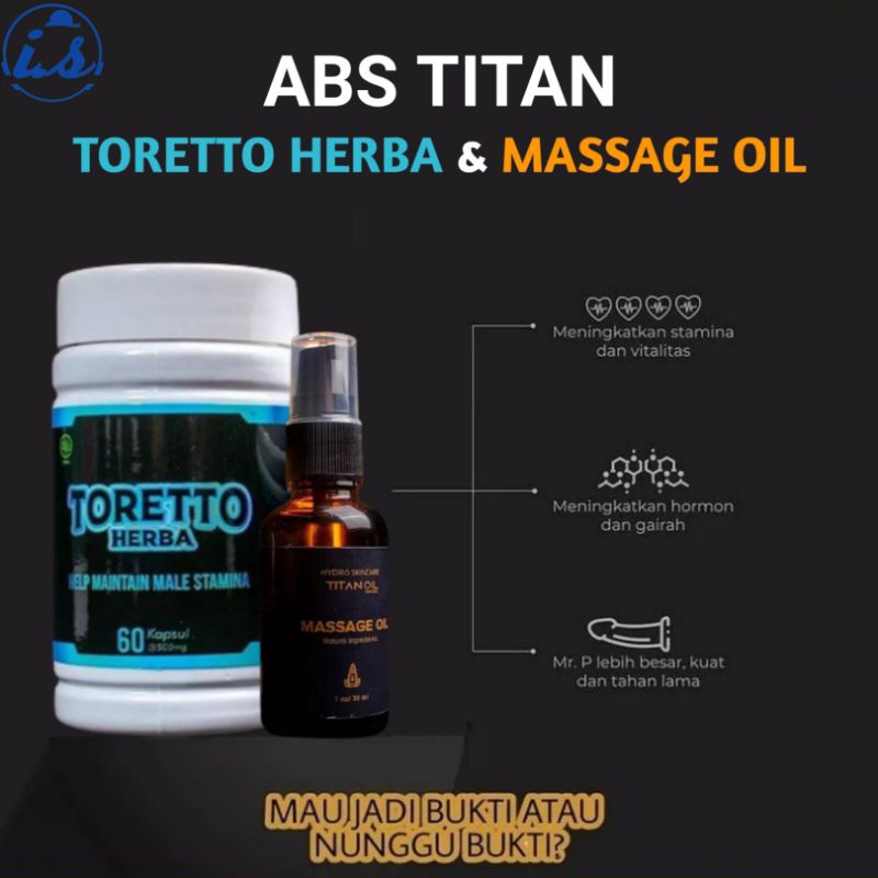 ABS TITAN (PAKET STANDAR) - Penambah St*mina dan Pembesar Mr P & Tahan Lama
