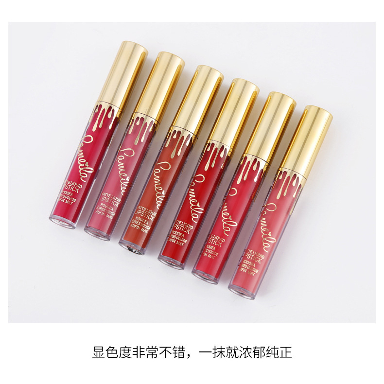 𝐎𝐑𝐈𝐆𝐈𝐍𝐀𝐋 | ❤️𝐋𝐀𝐌𝐄𝐈𝐋𝐀❤️ 𝐌𝐚𝐭𝐭𝐞 𝐋𝐢𝐪𝐮𝐢𝐝 𝐒𝐞𝐫𝐢 𝟕𝟔𝟑 Lipstik Pelembab Tahan Lama Lip Gloss Pewarna Bibir Cair | Lipstik | Liptint | Lip gloss | Kosmetik Bibir