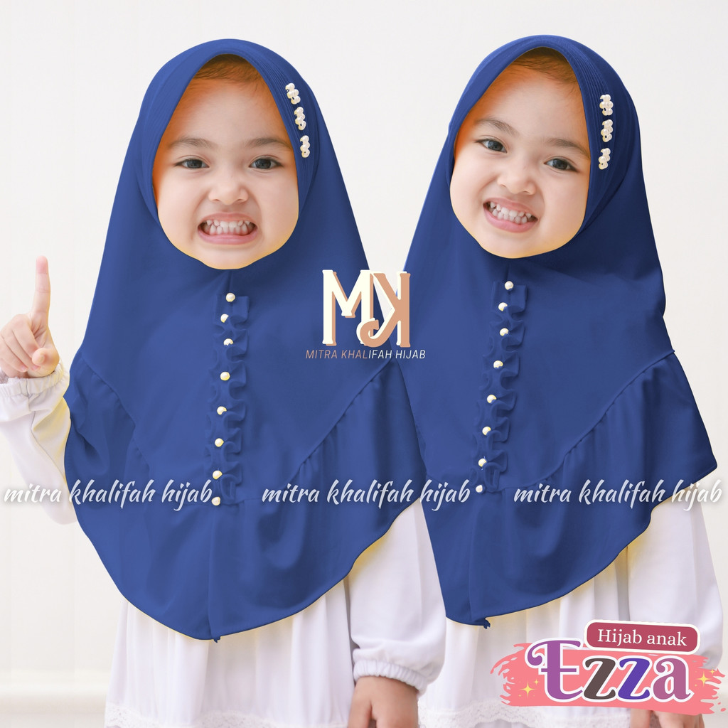 JILBAB ANAK EZZA / HIJAB ANAK EZZA PEARL BERGO ANAK EZZA / Jilbab Anak Bergo EZZA / HIJAB EZZA TERBA