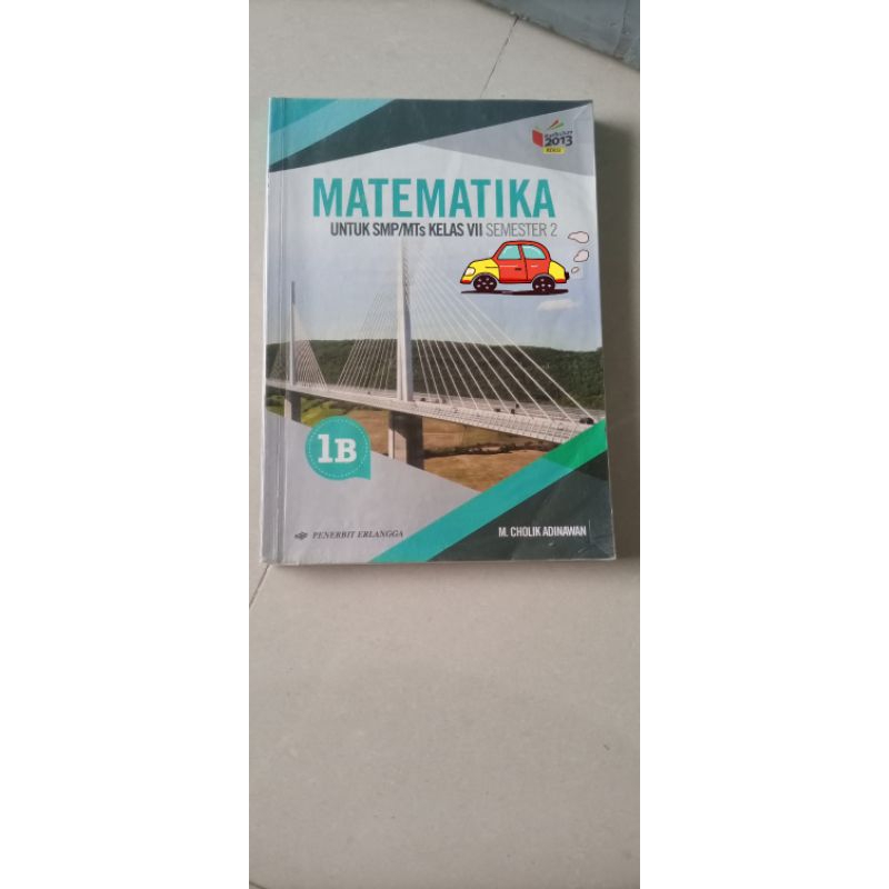 

Buku Matematika kelas 7 (semester 2) Penerbit Erlangga