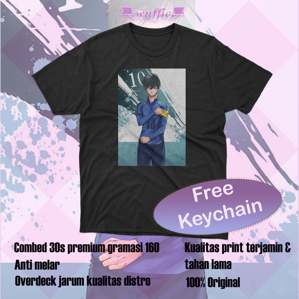 [BUKAN PO]  KAOS BLUE LOCK / TSHIRT BLUE LOCK