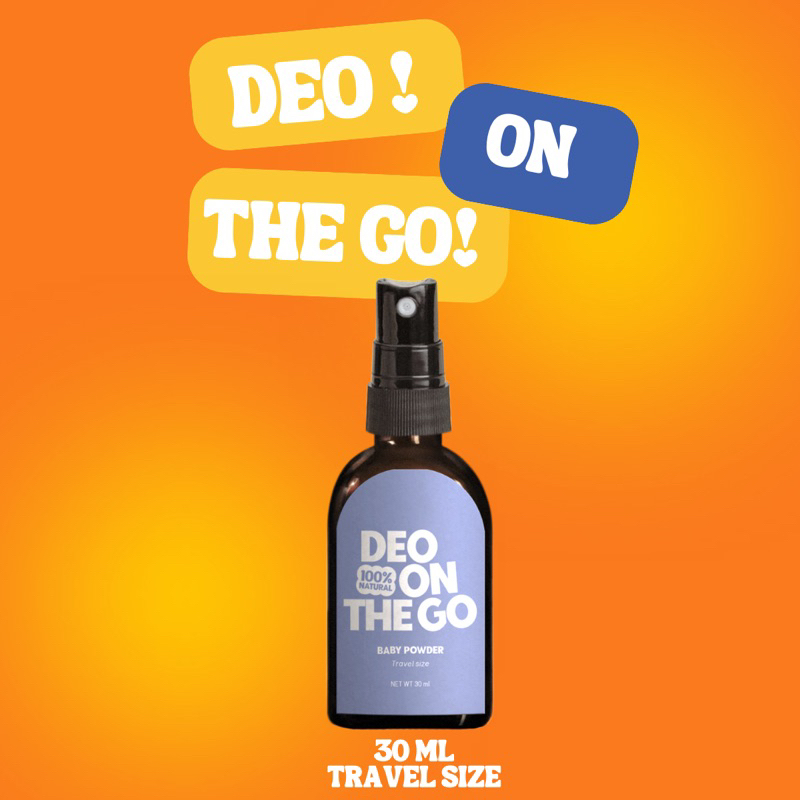 DEO ON THE GO ( DEODORANT TRAVEL SIZE)