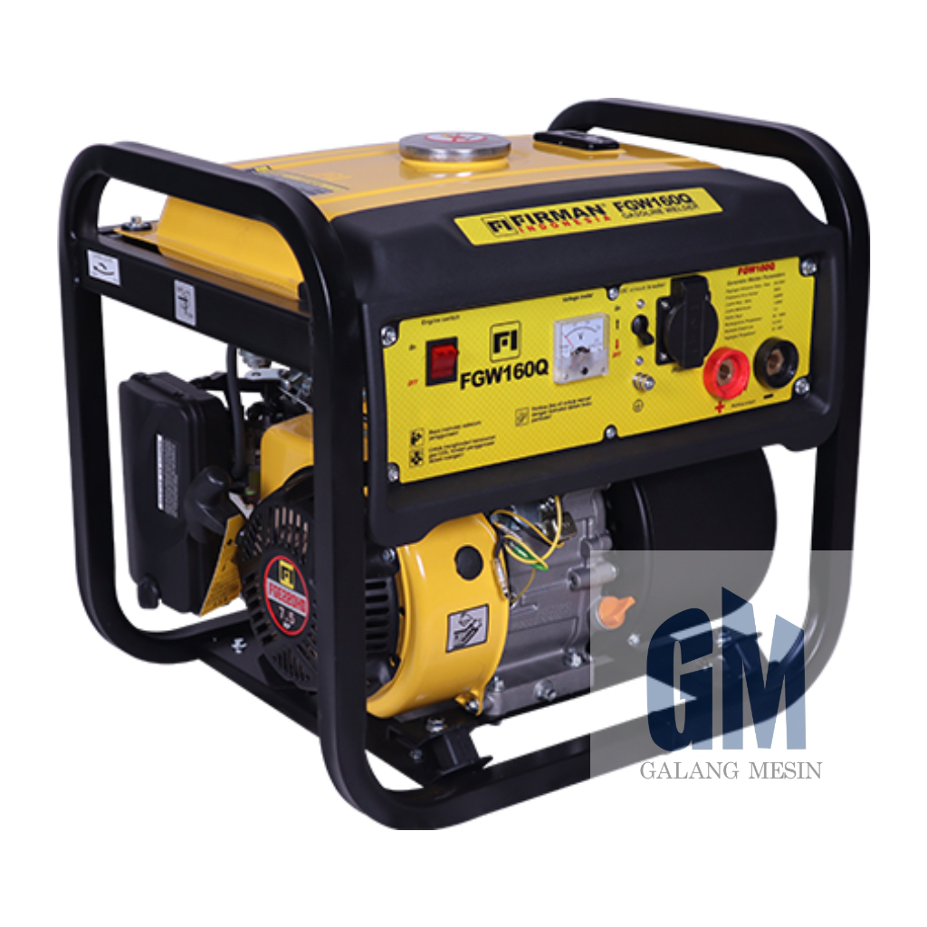 FIRMAN Mesin Las MMA Genset FGW160Q 2in1 Welding Generator Las Listrik Welder FGW 160 Q