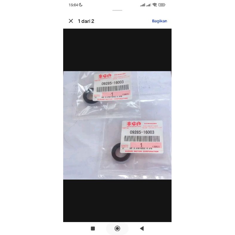 SEAL KICK STARTER ATAU SELAHAN THUNDER 125 ORIGINAL SGP