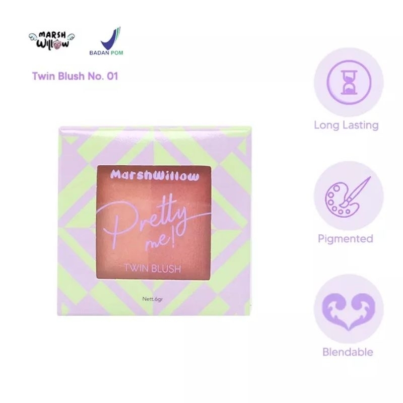 Marshwillow Pretty Me! Twin Blush by Natasha Wilona