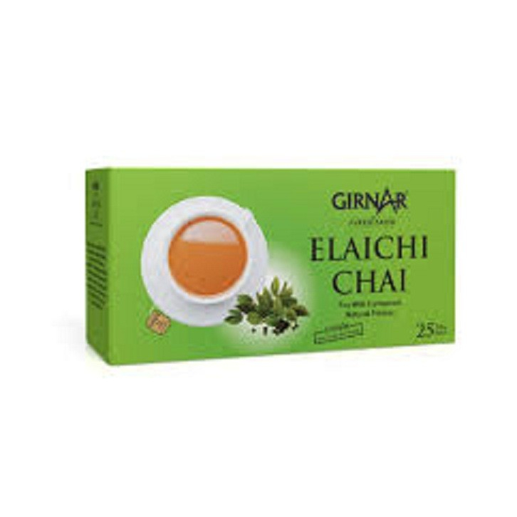 

TEA WITH CARDAMON/GIRNAR ELAICHI CHAI 25 TEA BAGS [27.5G]