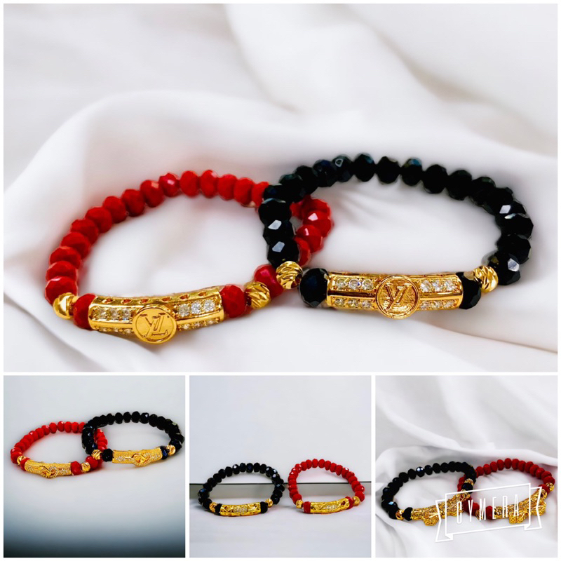 Gelang kristal motif helokty