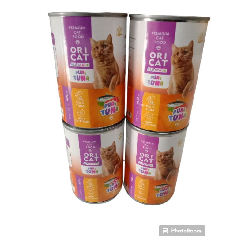 Makanan Kucing Ori Cat Kaleng Wet Food 400gr All Varian