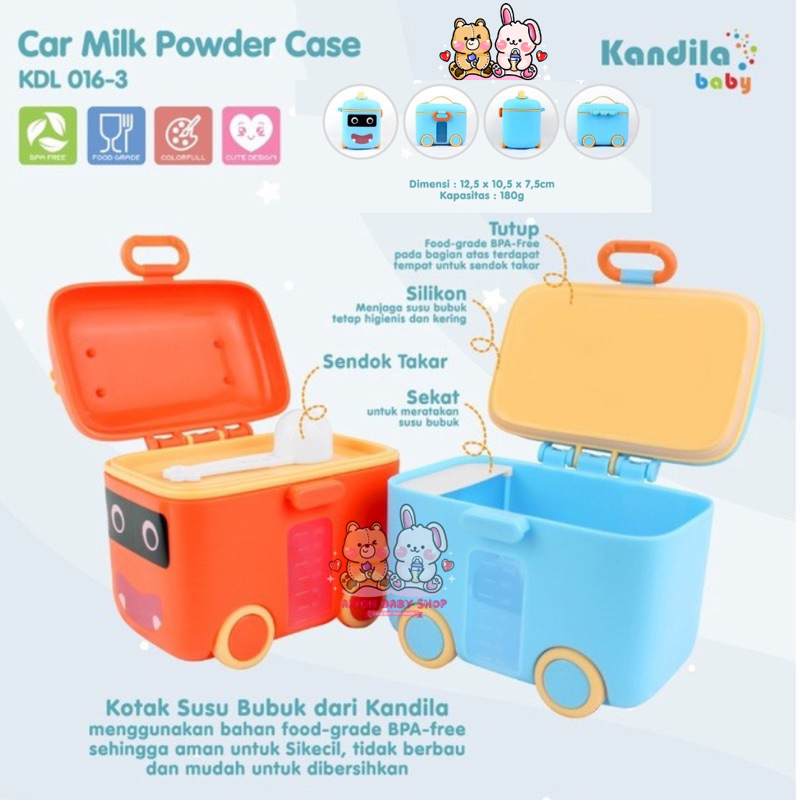 Kandila Milk Powder Container Kotak Susu Bubuk