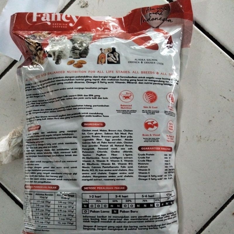 Fancy cat premium repack 800gr / Fancy Cat salmon &amp; Chiken 800gr