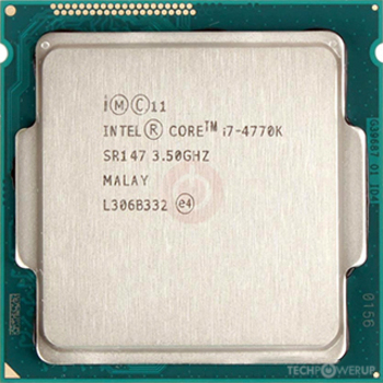 Processor Core i7 4770K Untuk Socket LGA 1150 Haswell / Generasi 4