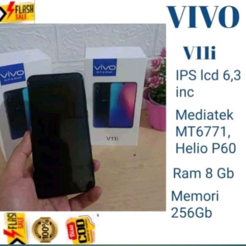 HP VIVO V11I | RAM 8/256GB | SECOND LIKE NEW